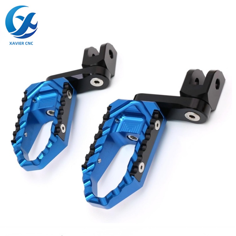 CNC Machining Dirt Bike Parts Lowering Rider Wide Footpegs for Razor Mx350 Mx400 Mx500 Mx650
