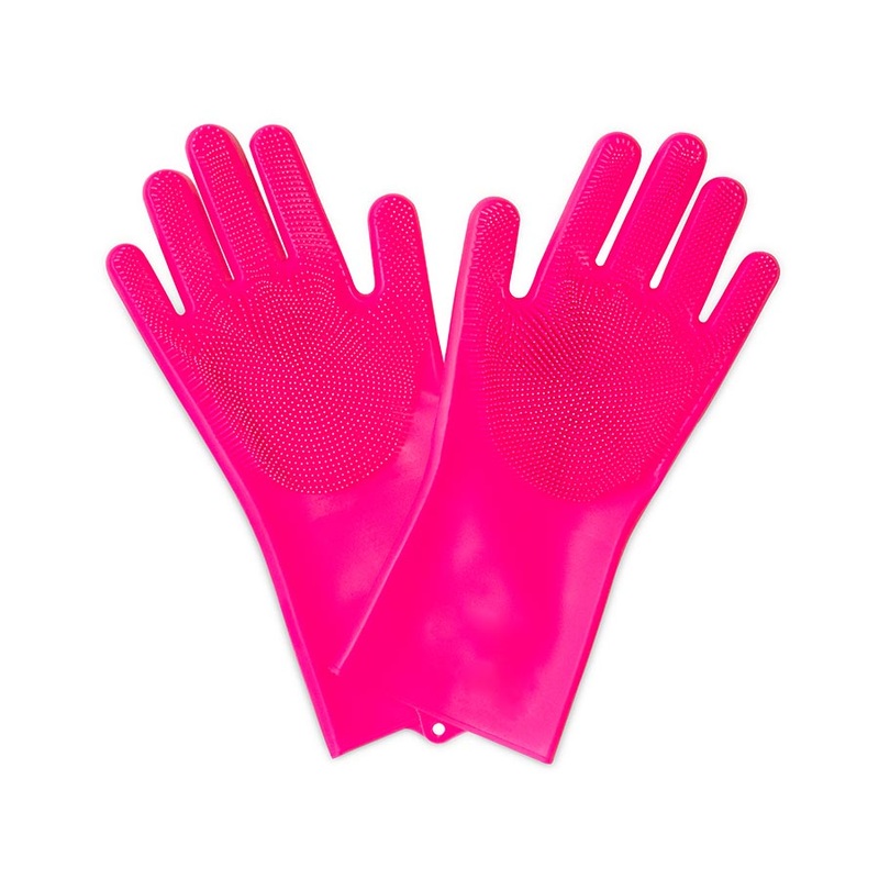 Muc-Off Deep Scrubber  Cleaning Glove – Silicone Dishwasher Safe Large