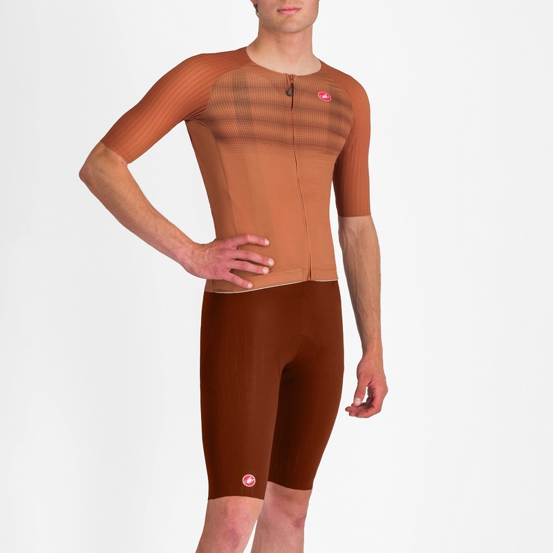 Salopette Castelli Free Aero Race S – Marrone