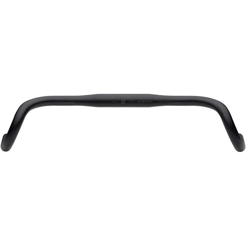 Salsa Cowchipper Drop Handlebar (Black) (31.8mm) (50cm) (24 Flare)