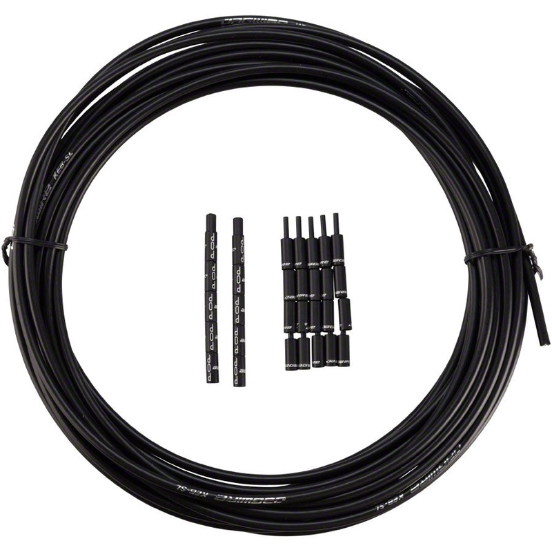 Jagwire 5mm Pro Compressionless Brake Housing Slick-Lube Liner 10M Roll BLK