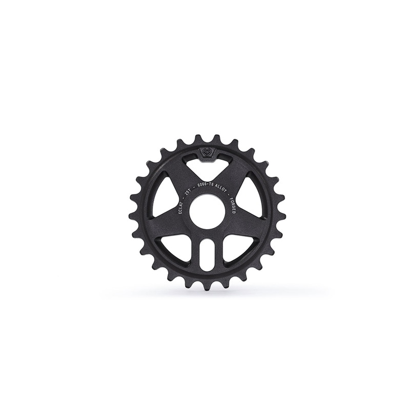 Eclat Onyx Sprocket|Eclat Onyx Sprocket 25 Tooth Sandblasted Black – Supplied with 19mm and 22mm Adapters|Eclat Onyx Sprocket 26 Tooth Sandblasted Black – Supplied with 19mm and 22mm Adapters
