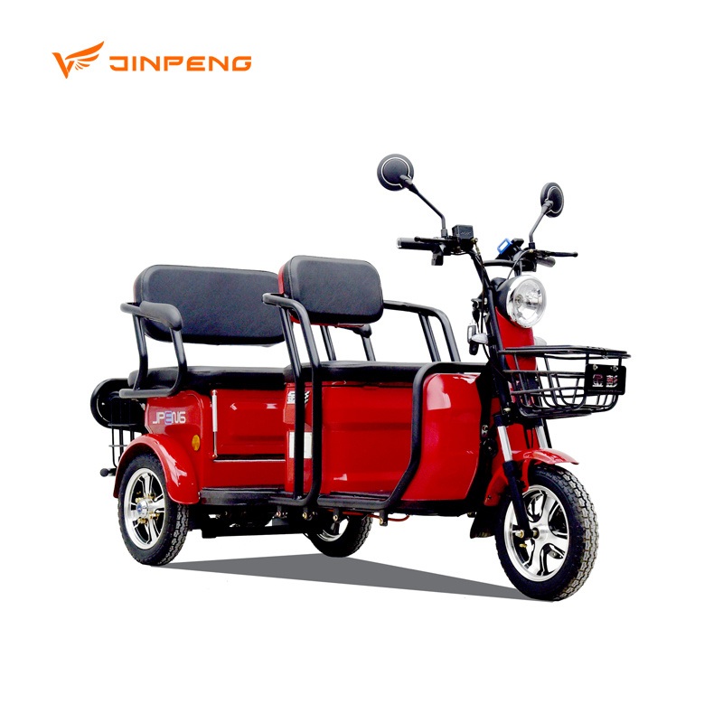 Hot Sale EEC Certificate 2 Passenger Electric Tricycle Leisure Bike From China Jinpeng Brand Customization All Colors