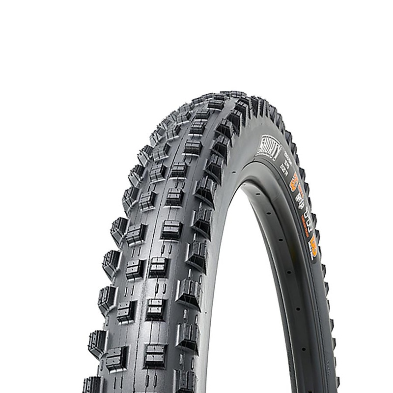 Maxxis Shorty Tire – 29 x 2.4 Tubeless Folding Black 3C Grip DH Wide Trail