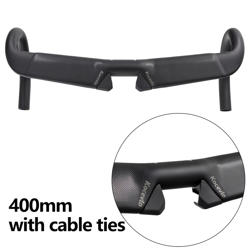 Full Carbon Fiber Road Bike Handlebar Sports Bike Handlebar Ud Matte No Logo Wind Breaker Handlebar