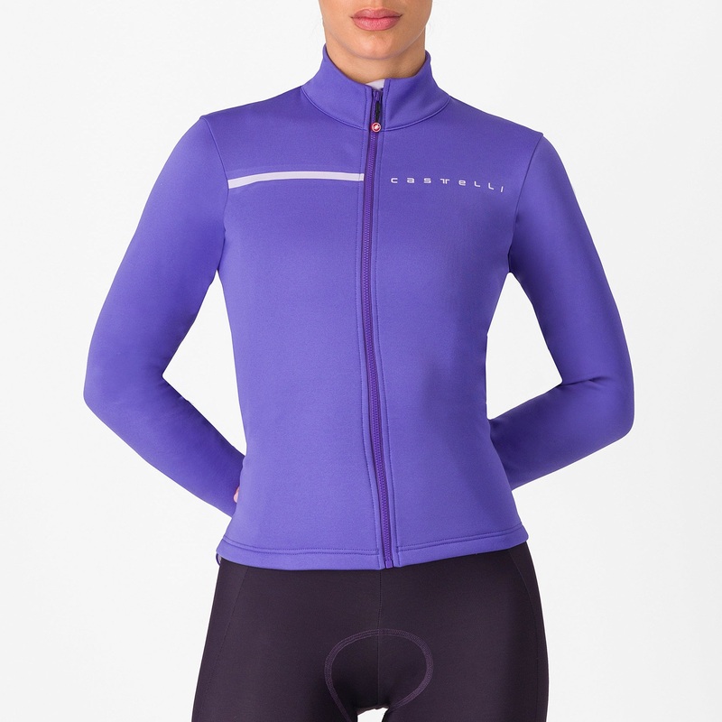 Maglia maniche lunghe donna Castelli Sinergia 2 – Viola