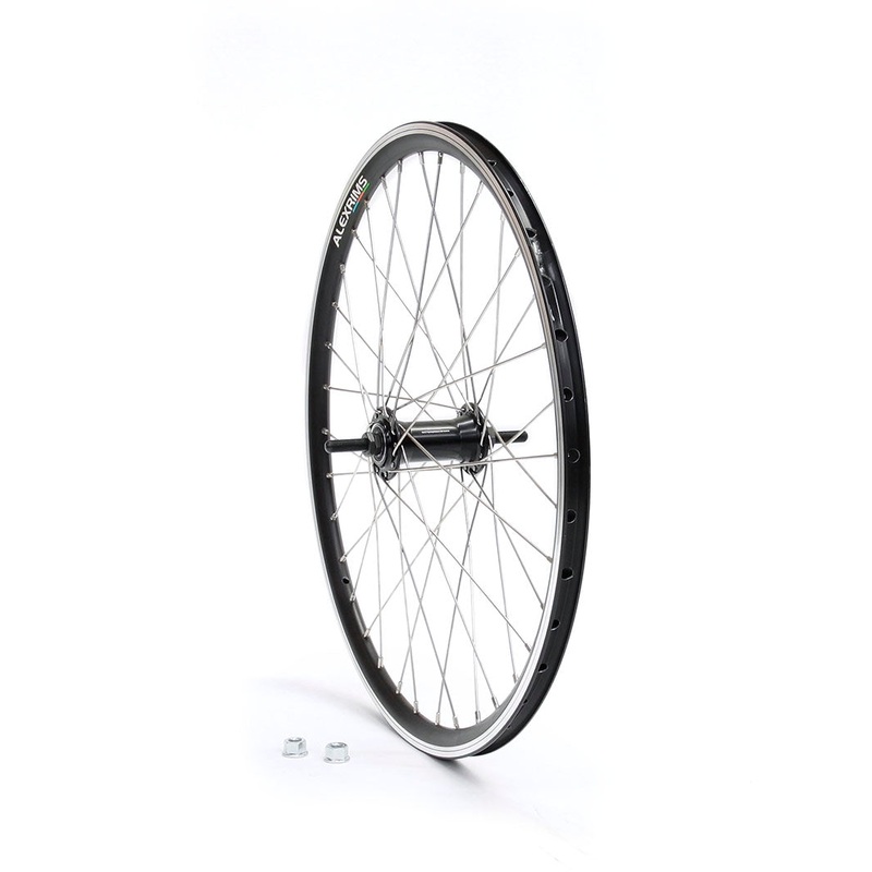 Ontrack – 20 BMX Race Wheels|WHEEL 20×1 1/8″ FRT 36h BMX RACE SEALED ALEX DA22 NOVATEC HUB BLACK