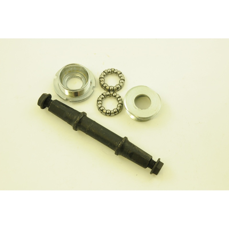 RALEIGH CHOPPER MK3 BIKE FULL BOTTOM BRACKET SET COTTERLESS AXLE SPINDLE PARTS