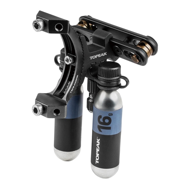 Topeak Tri-Backup Elite 2  Black Saddle Mount