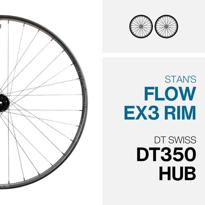FLOW EX3 ON DT350 – 29/27.5 MULLET WHEELSET