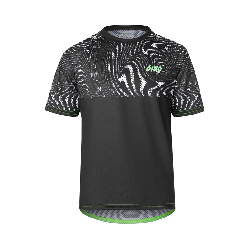 Giro Youth Roust Jersey|Giro Youth Roust Jersey Black Ripple Small|Giro Youth Roust Jersey Black Ripple Medium|Giro Youth Roust Jersey Black Ripple Large|Giro Youth Roust Jersey Black Ripple XLarge|Giro Youth Roust Jersey Pink Ripple Medium|Giro Youth Rou