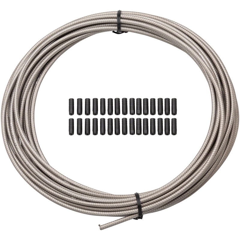 Jagwire 4.5mm Sport Derailleur Housing Slick-Lube Liner 10M Roll Titanium