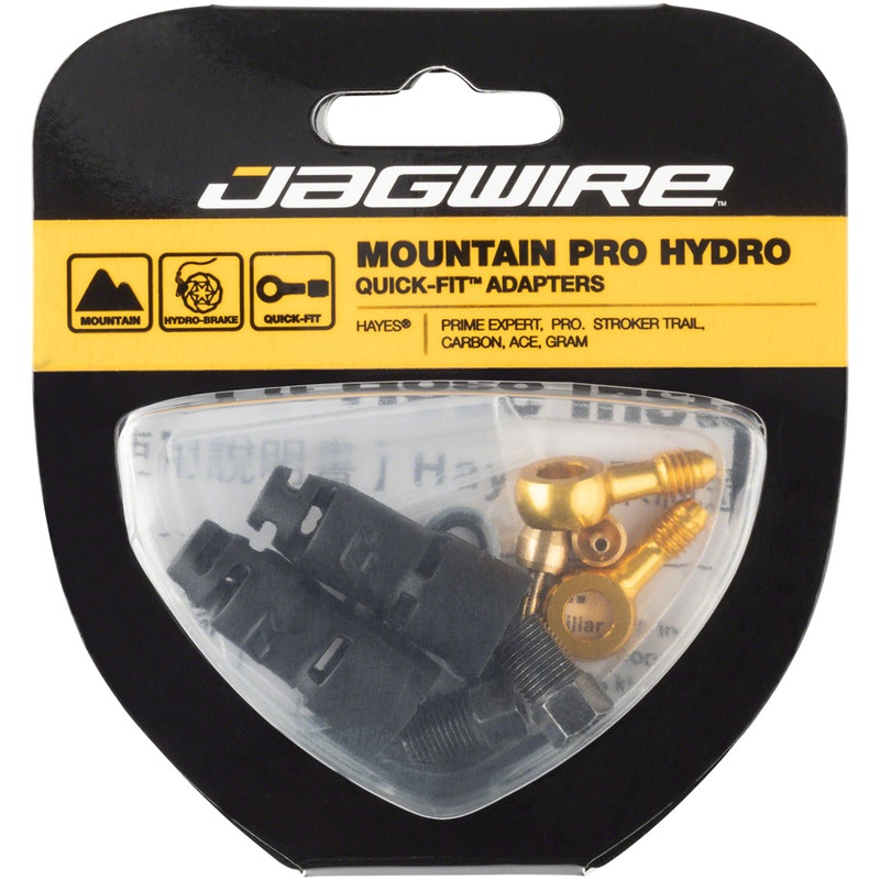 Jagwire Pro Disc Brake Hydraulic Hose Quick-Fit Adaptor – For Hayes Prime Expert/Comp/Pro Stroker Ace/Carbon/Gram/Trail Dominion A2/A4