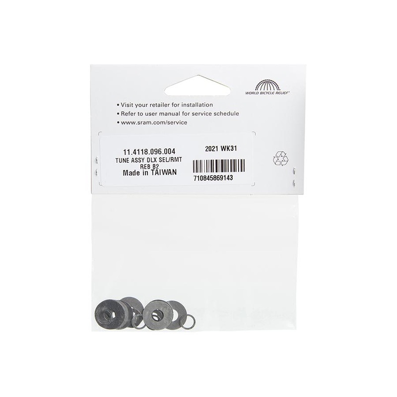 RockShox Rear Shock Tune Assembly – Rebound Tune Configurations Deluxe Select B2