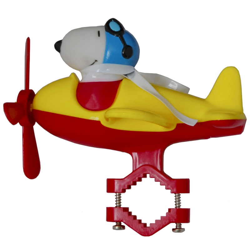 SNOOPY BICYCLE BIKE HANDLEBAR AEROPLANE TOY GREAT IDEAL PRESENT BIG DISCOUNT RED