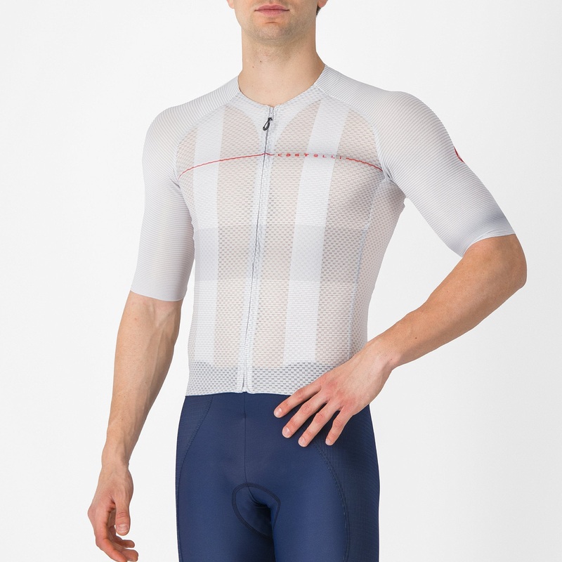 Maglia Castelli Climber’s A/C – Grigio chiaro