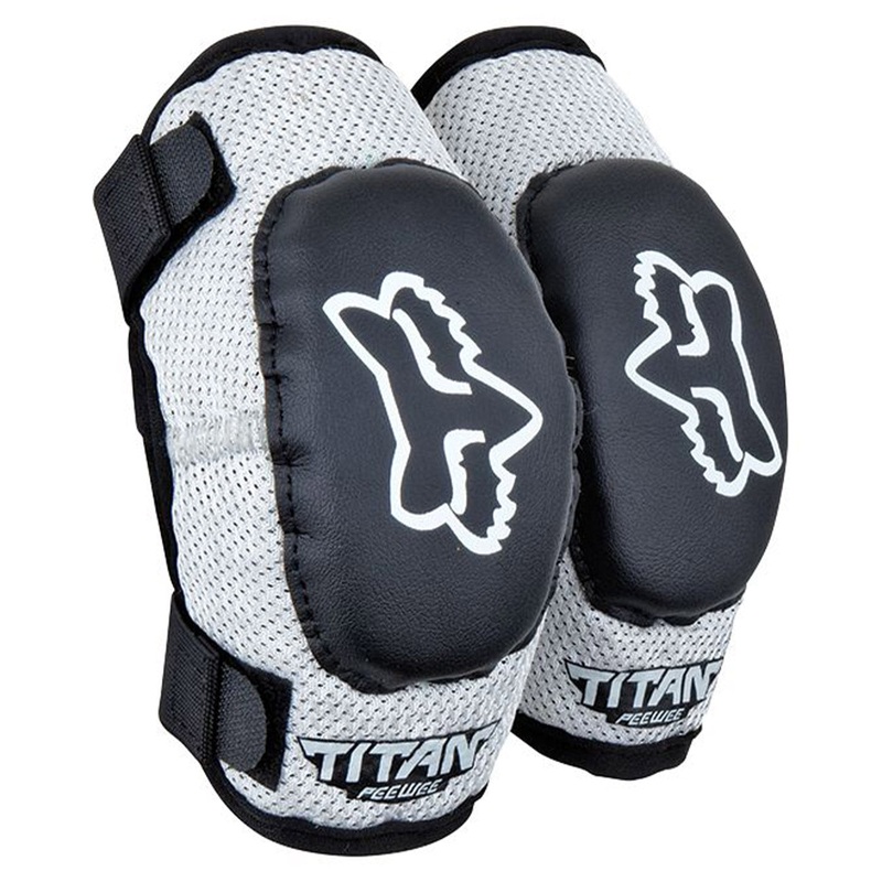 Protezioni gomito bambino Fox PeeWee Titan – Nero