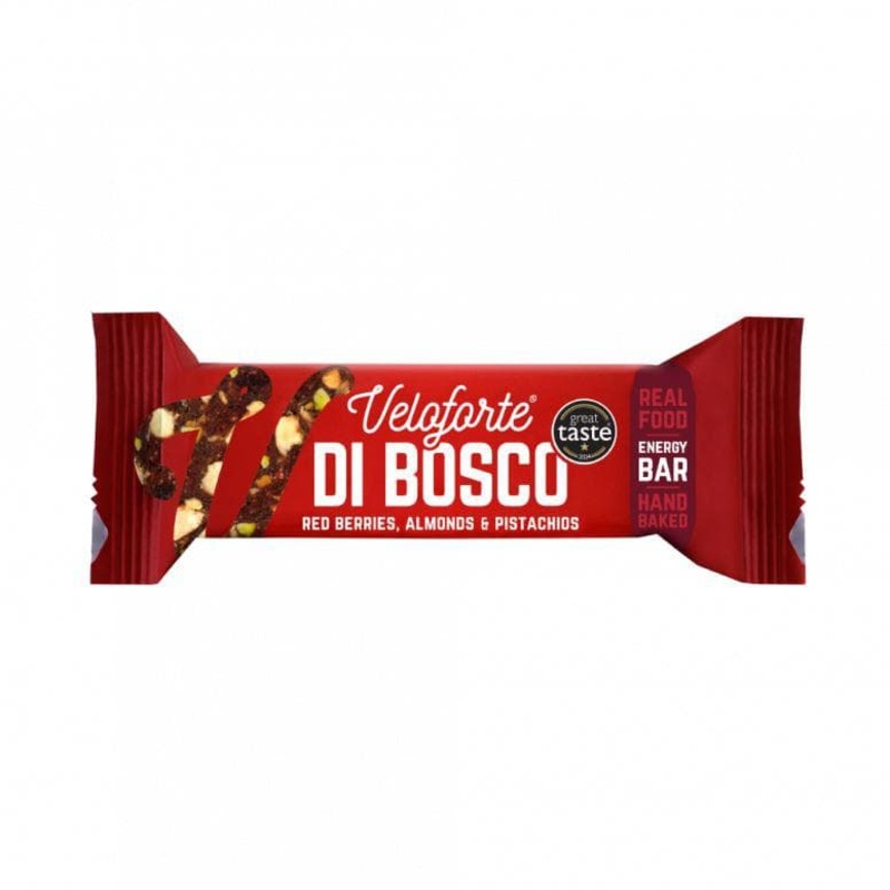 Veloforte Energy Bars – Di Bosco – Red Berries & Pistachios