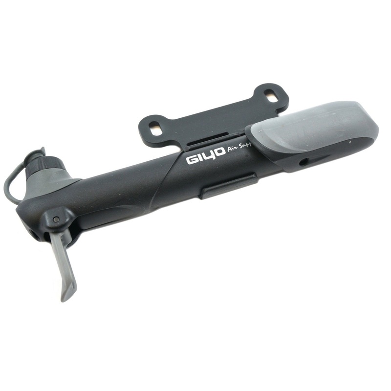GIYO MINI MICRO BIKE PUMP REVERSIBLE HIGH PRESSURE & CAR TYPE MOUNTING BKT GP04S