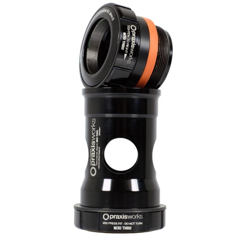Praxis – M30 Thru Bottom Brackets for 30mm Spindle Cranks