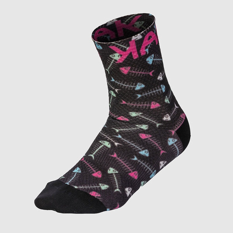 Calze donna Karpos Green Fire – Nero