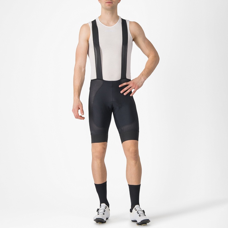 Salopette Castelli A/C – Nero|XS|S|M|L|XL|XXL|XXXL|Nero