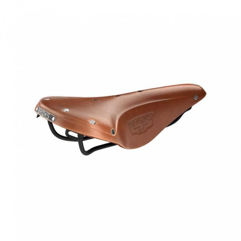 Brooks B17 Narrow Honey Mens Road Saddle – 155mm