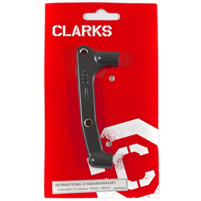 CLARKS 203mm ROTOR DISC BRAKE POST MOUNT BRACKET ADAPTOR CONVERTER 32008