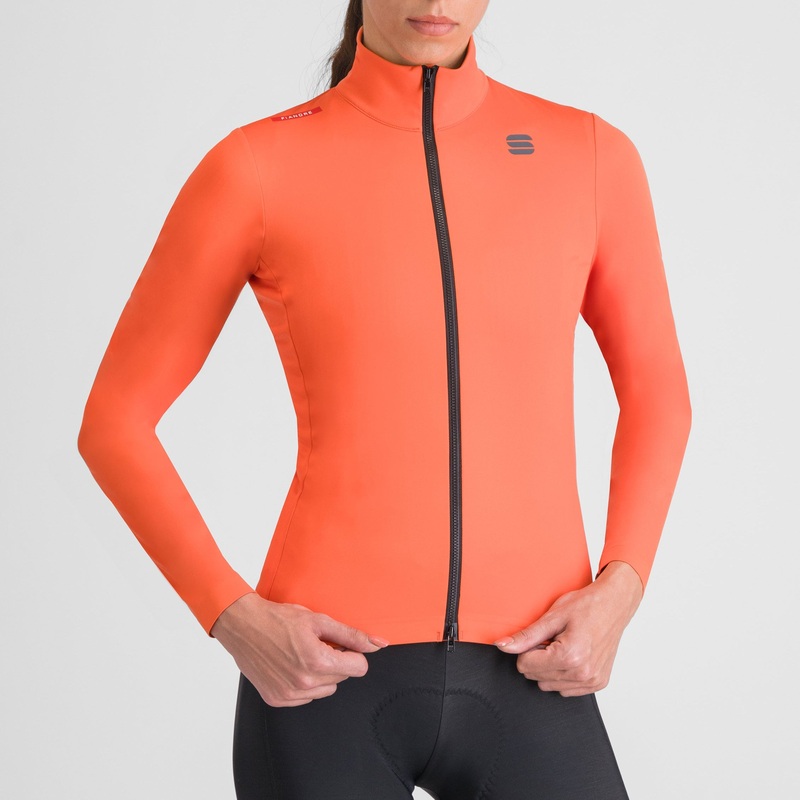 Giacca donna Sportful Fiandre Shift – Arancio