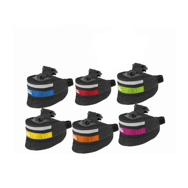 M-Wave Rear Bike Expanding Seat / Saddle Pannier Storage Bag – Select Colour: