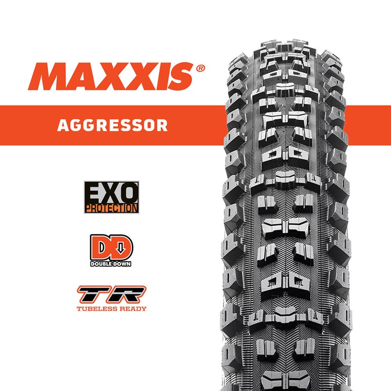Maxxis – 27.5 Aggressor|MAXXIS 27.5 x 2.30 AGGRESSOR EXO/TR 60TPI  FOLDABLE|MAXXIS 27.5 x 2.50 WT AGGRESSOR EXO/TR 60TPI FOLDABLE|MAXXIS 27.5 x 2.50 WT AGGRESSOR TR/DD 120TPI FOLDABLE
