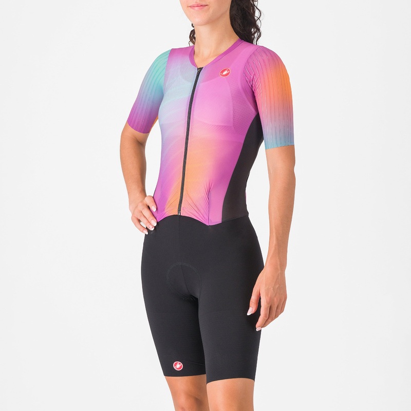 Body donna Castelli PR 2 Speed Suit – Rosa