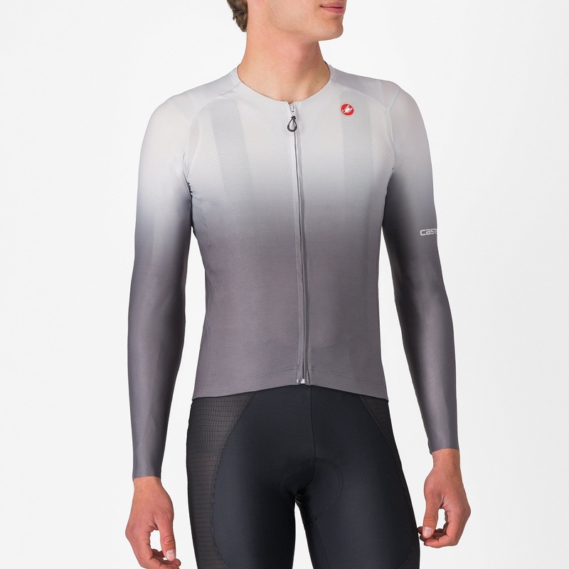 Maglia maniche lunghe Castelli UPF – Grigio