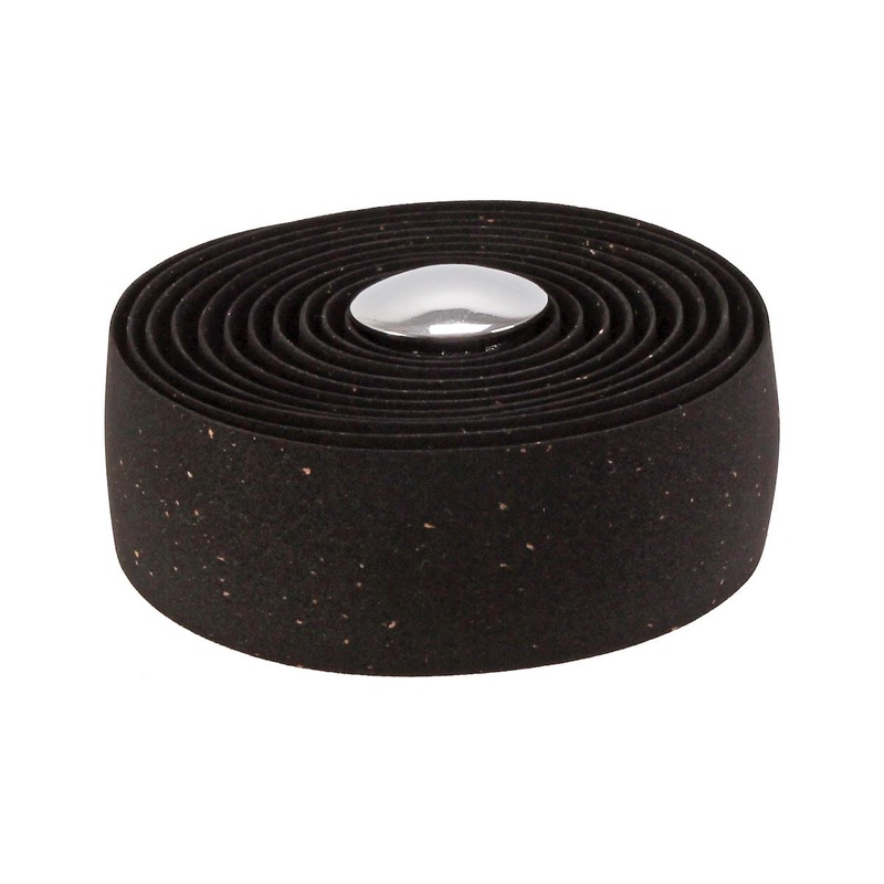 Soma Thick and Zesty Cork Bar Tape (Black)