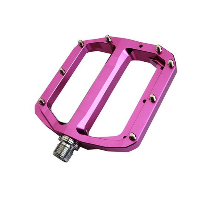 Burgtec Penthouse Flat Pedals MK4 Titanium Axle Purple Rain
