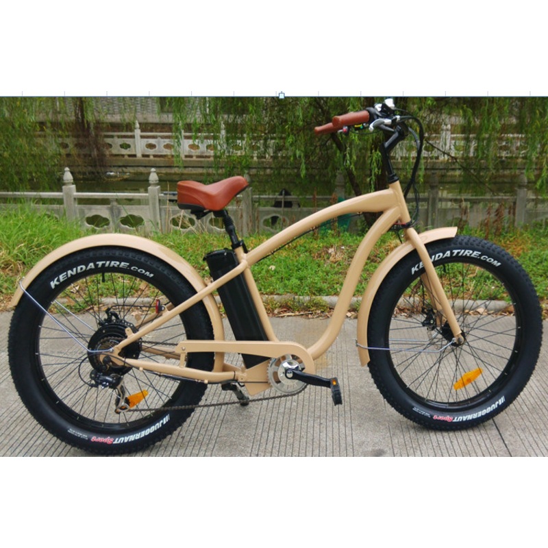Electric Bicycle with Motor Power 48V 500W