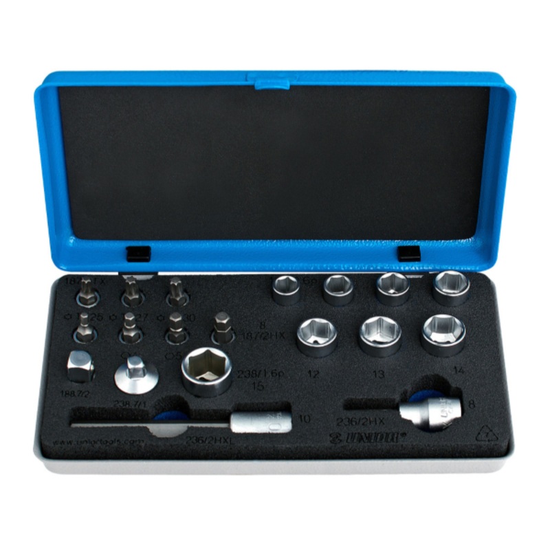 Unior Bits and Sockets Set|Unior 1782 Bits And Sockets Set