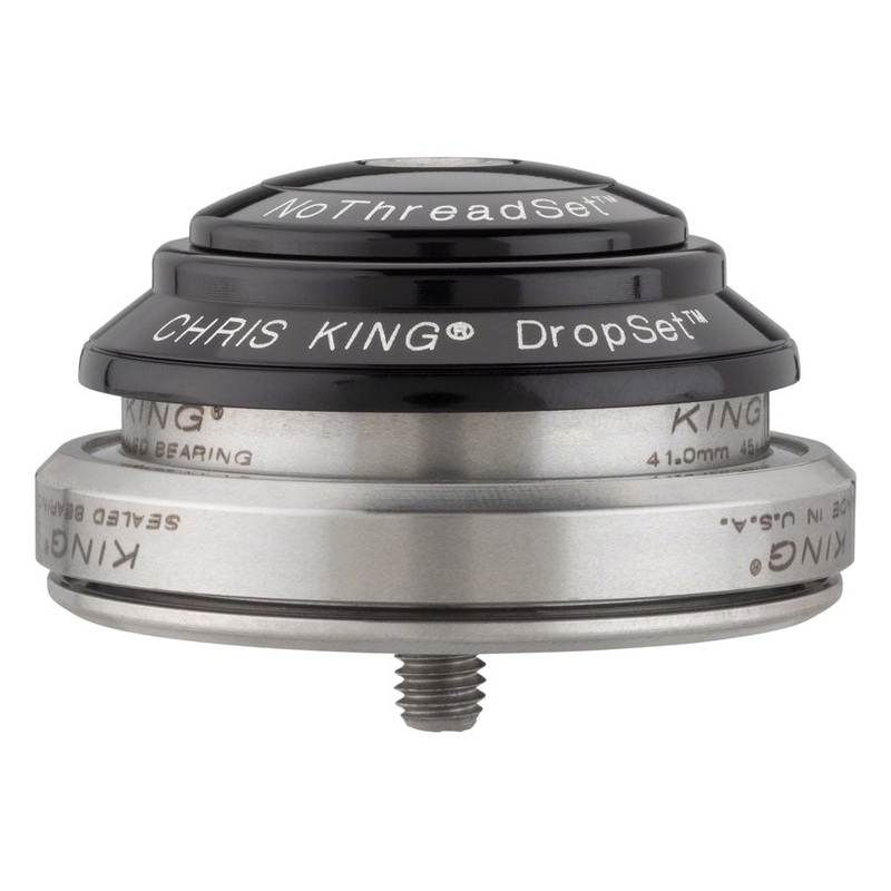 Chris King DropSet 3 Headset – 1-1/8 – 1.5 41/52mm 36 Deg Black