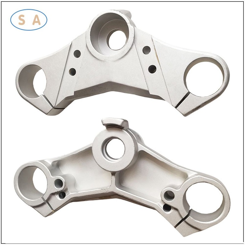 Custom Aluminium 6061/6065-T6 CNC Machining Triple Clamp for Dirt Bike