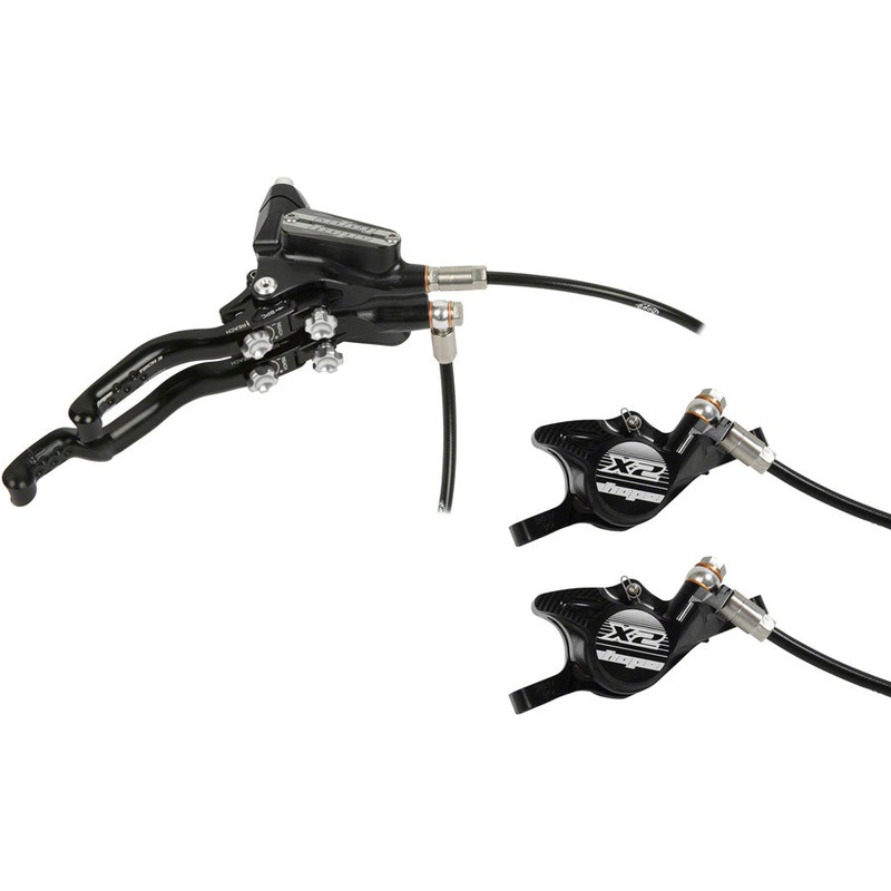 Hope Tech 3 X2 Duo Disc Brake Lever – Right Hand Front Rear Hydraulic Post Mount BLK