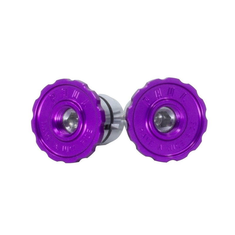 Paul Components Aluminum Bar End Plugs (Purple)