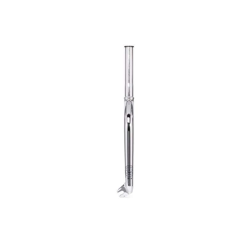 We The People Battleship BMX Fork 20” 1-1/8” 10x100mm Rake: 24mm Chrome