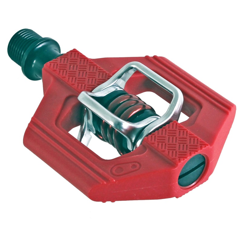 Crankbrothers Candy 1 Pedals – Dual Sided Clipless Platform Composite 9/16 Red