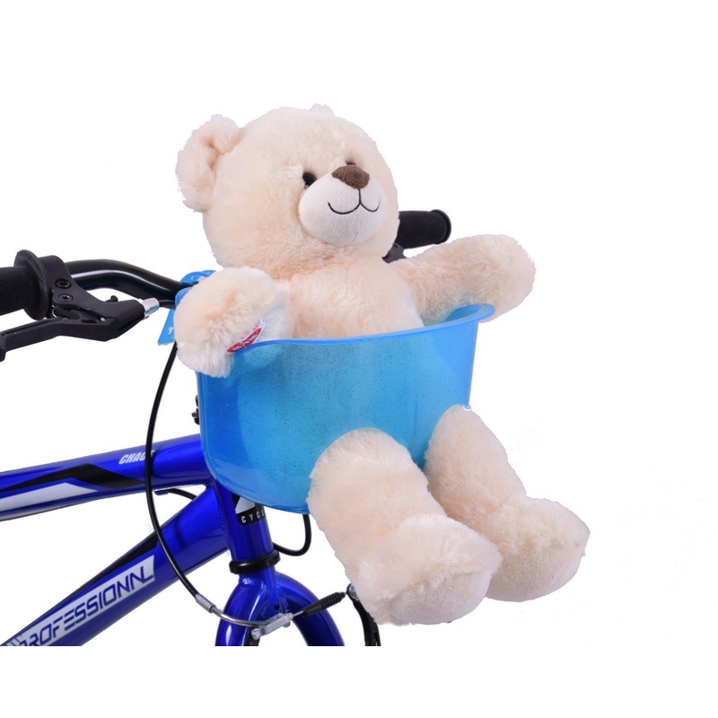 KIDDIES BIKE TEDDY OR DOLLY CARRIER TO FIT ON THE HANDLEBARS GREAT IDEAL PRESENT BLUE