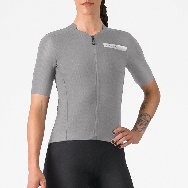 Maglia donna Castelli Premio Evo – Grigio