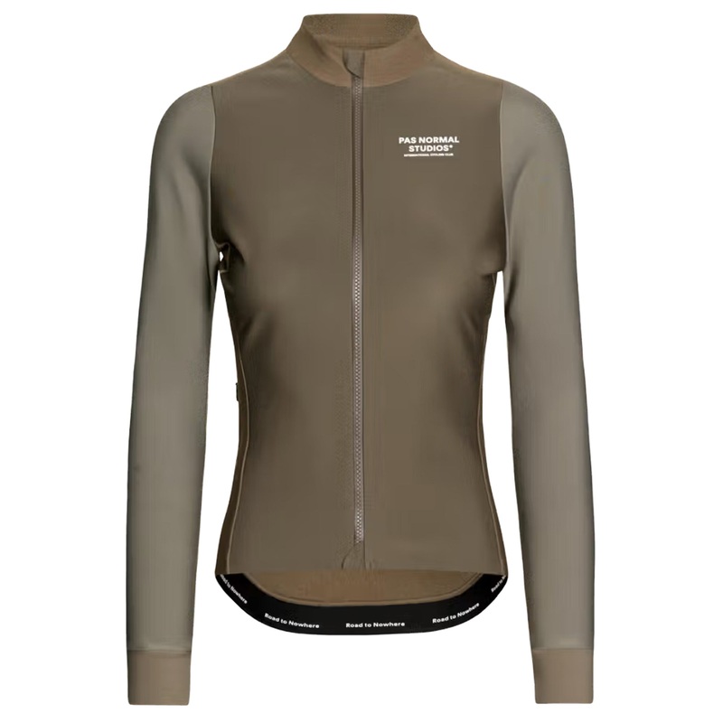 Maglia donna maniche lunghe Pas Normal Studios Mechanism Thermal – Marrone