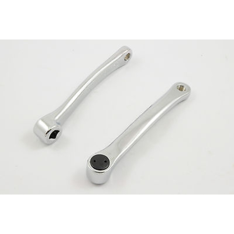 LEFT CRANK PEDAL ARM FOR COTTERLESS AXLE 170mm STEEL FOR MTB ATB BIKE CHROME