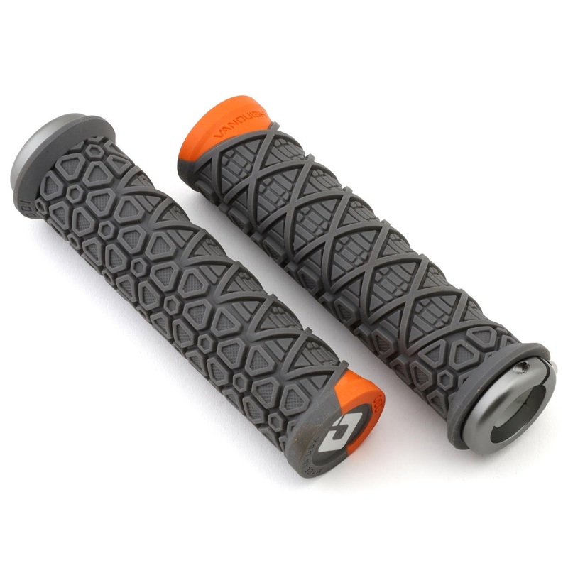 ODI Vanquish Lock-On Grips (Graphite/Grey)