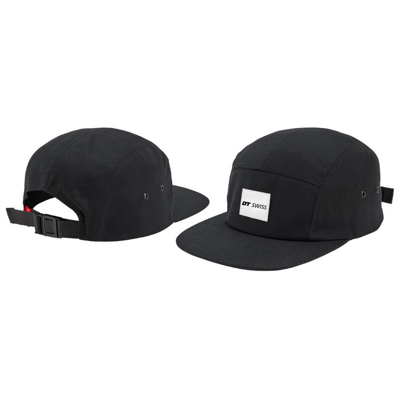 DT Swiss – 5-Panel Cap|DT SWISS 5 PANEL CAP O/S BLACK