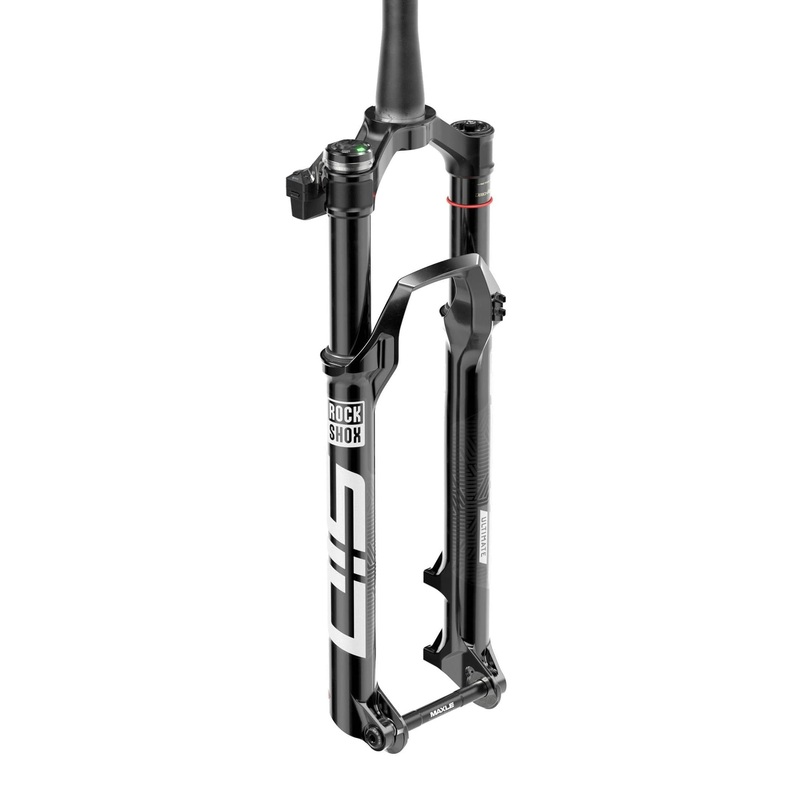 Rockshox Fork Sid Ultimate Flight Attendant Race Day – 3P Crown 29 Boost15X110 120Mm 44Offset Tapered Debonair (Bolt On Fender, Star Nut, Maxle Stealth,Battery,Charger) D1: Gloss Black 120Mm